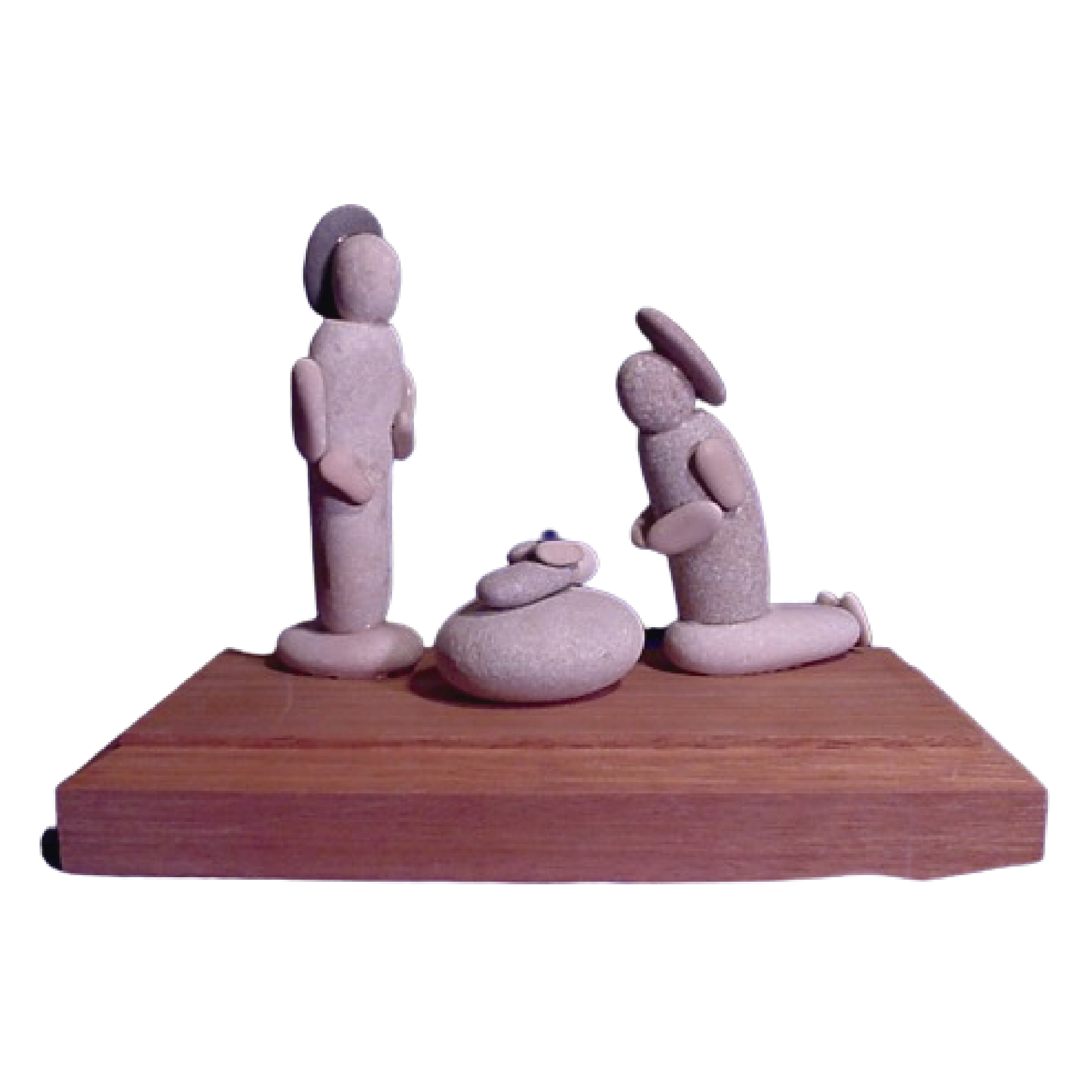 Misterio virgen arrodillada