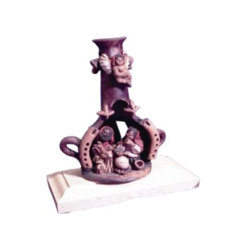 Misterio con ángel en chimenea