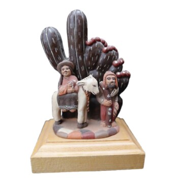 Huida con cactus