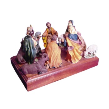 Nacimiento figuras con capa
