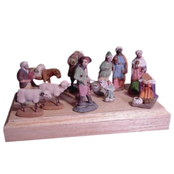 Figuras antiguas barro