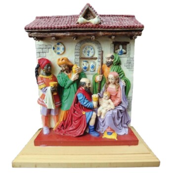 Retablo con Reyes