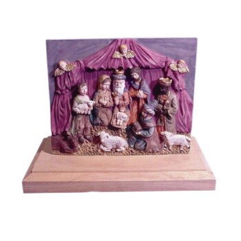 Retablo con telón