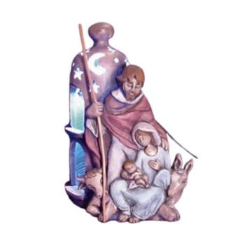 Sagrada Familia campana azul