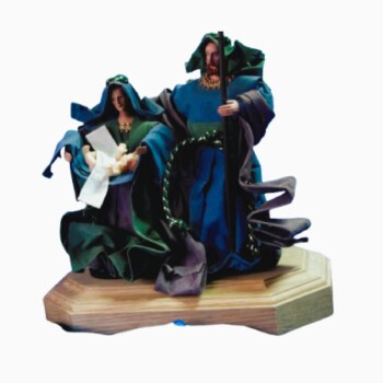 Misterio entelado azul