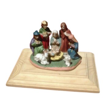 Nacimiento con caballo