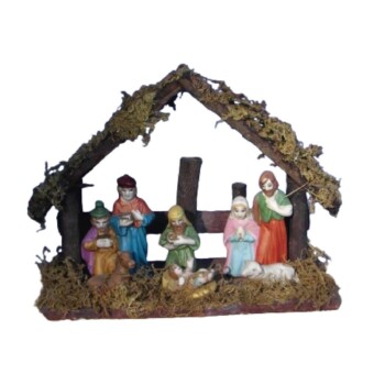 Nacimiento ortodoxo en portal