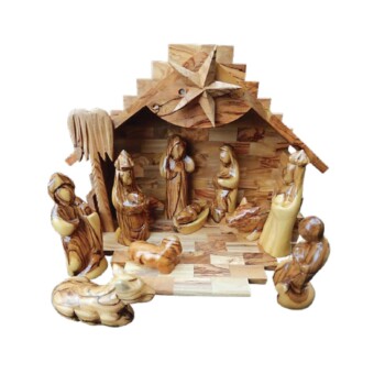 Nacimiento en portal musical