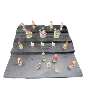 Nacimiento en escalera