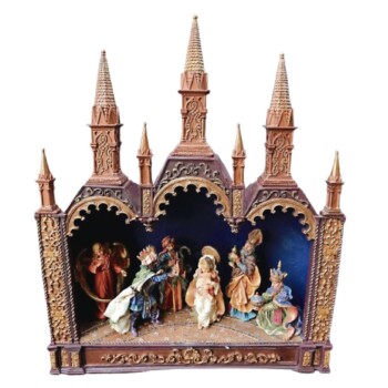 Nacimiento en catedral ortodoxa