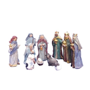 Nacimiento figuras enteladas