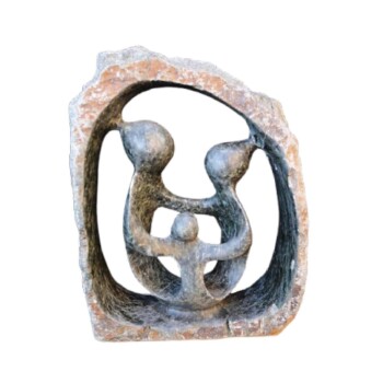 Sagrada Familia bajo arco