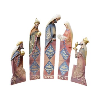 Nacimiento estilizado flor de lis