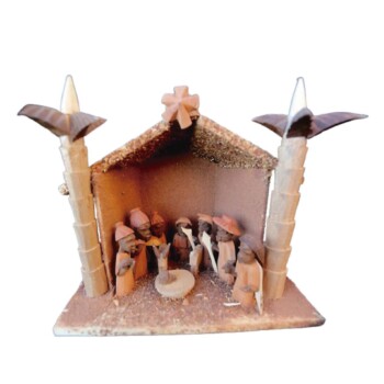 Nacimiento en choza