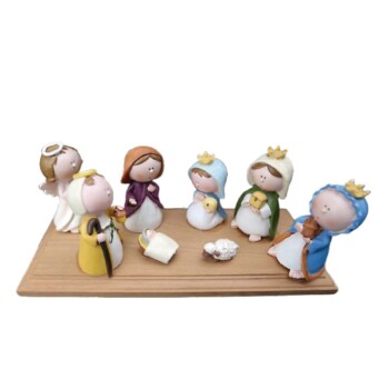 Nacimiento Reyes descalzos