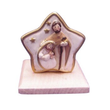 Misterio en estrella borde dorado