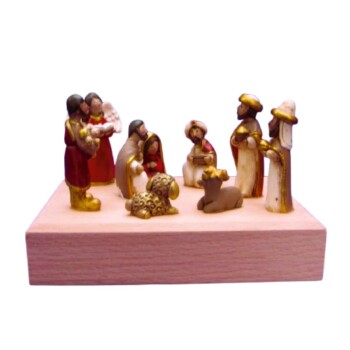 Nacimiento ángel con libro