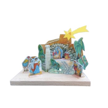 Nacimiento en caja de cerillas