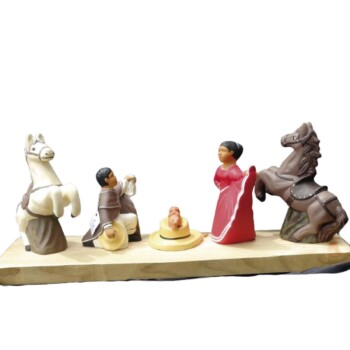 Misterio bailando la marinera
