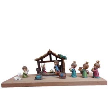 Mini nacimiento con portal