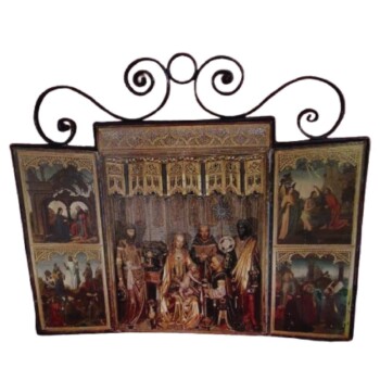 Tríptico Adoración de los Reyes