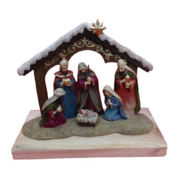 Portal con misterio y Reyes