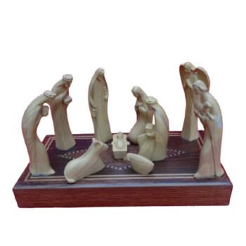 Nacimiento de madera