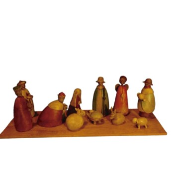 Nacimiento gorditos con sombreros
